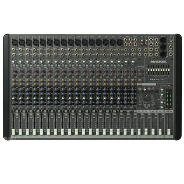 Mischpult Mackie CFX 20, 16 Mono, 2 Stereo und 4 Sub